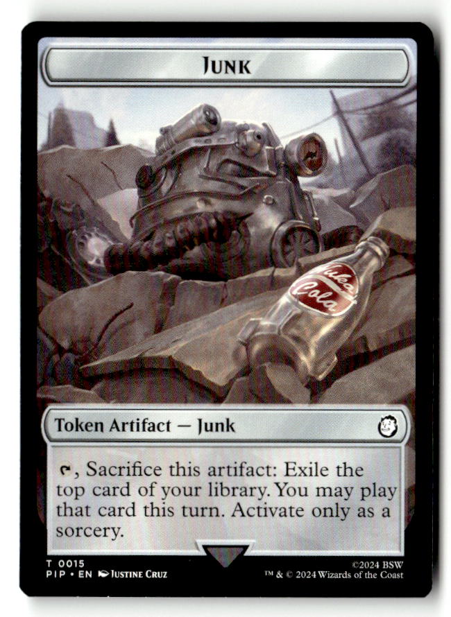 Thopter // Junk Double-Sided Token (Back)