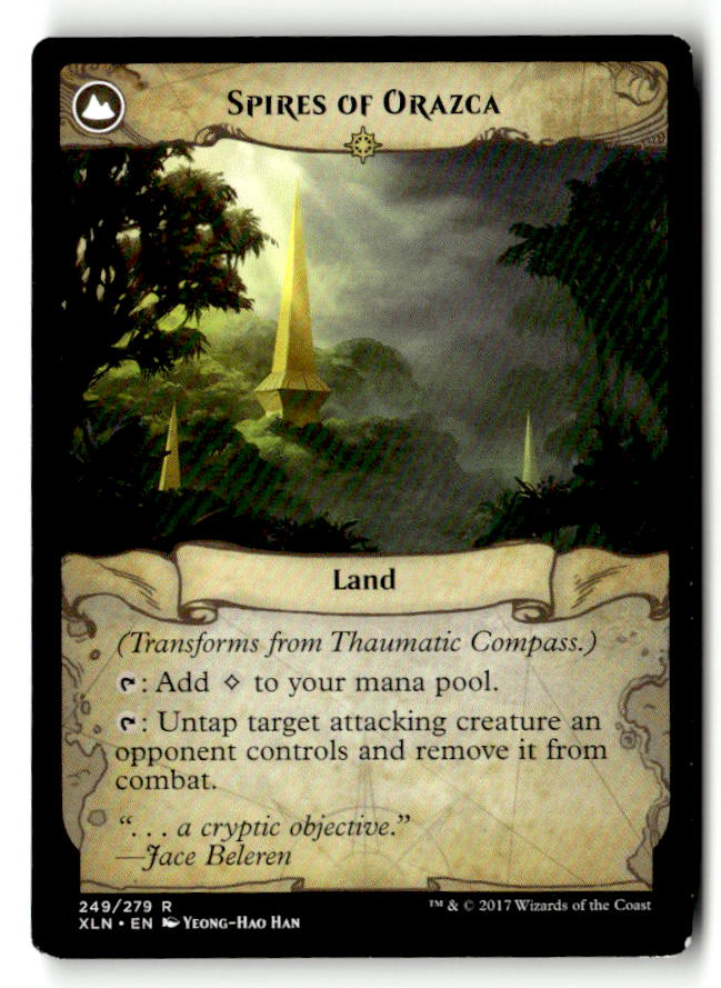 Thaumatic Compass (Back) | Lightly Played / English / Normal