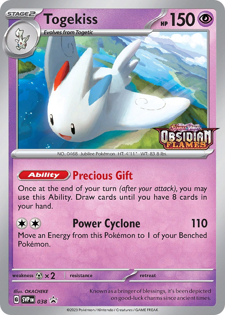 Togekiss - 038 (Prerelease)