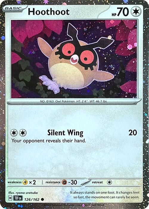 Hoothoot - 126 (Cosmos Holo)