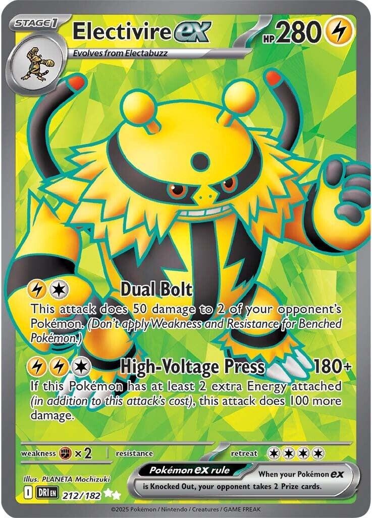 Electivire ex - 212/182