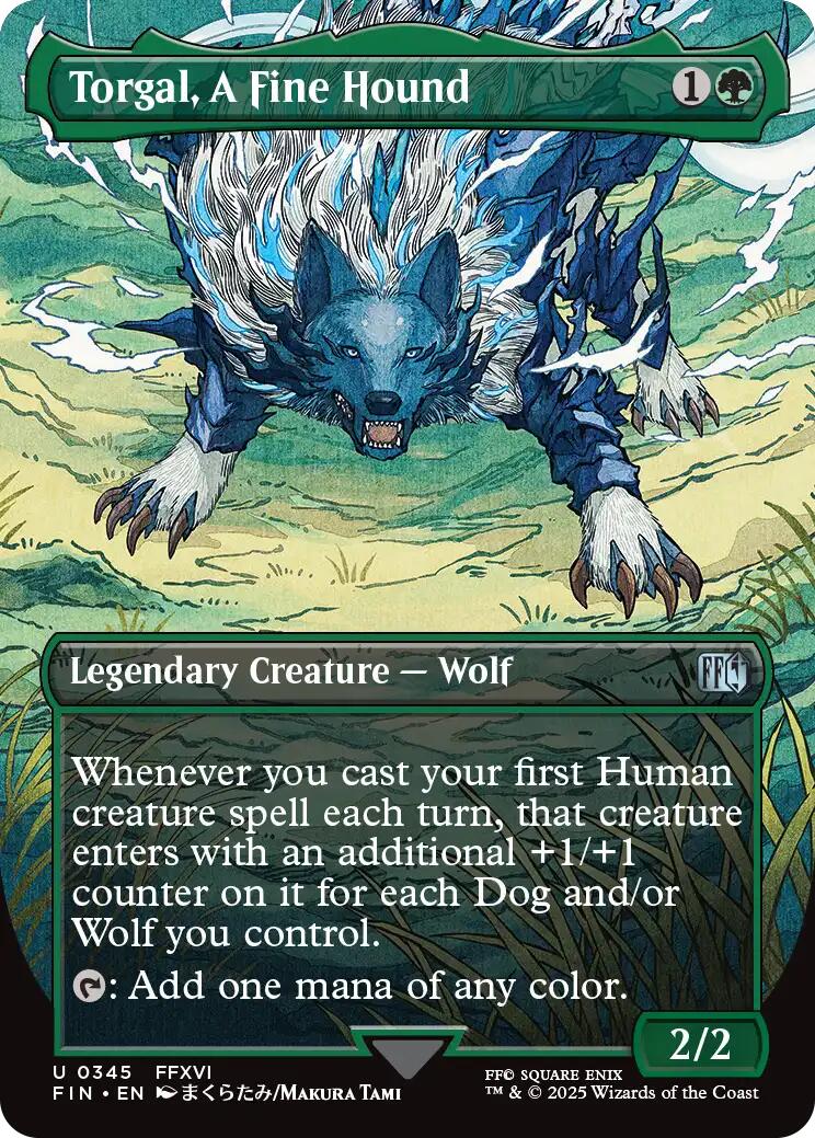 Torgal, A Fine Hound (Borderless)