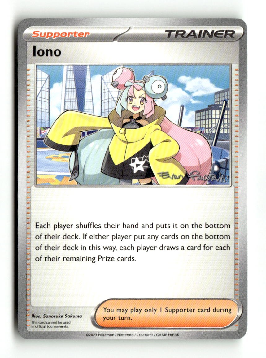 Iono - 185/193 - 2024 (Evan Pavelski)