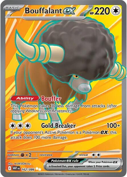 Bouffalant ex - 162/086