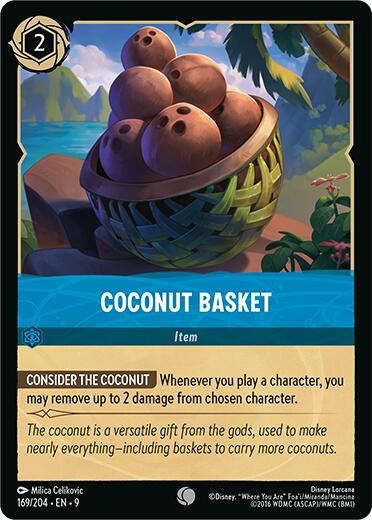 Coconut Basket