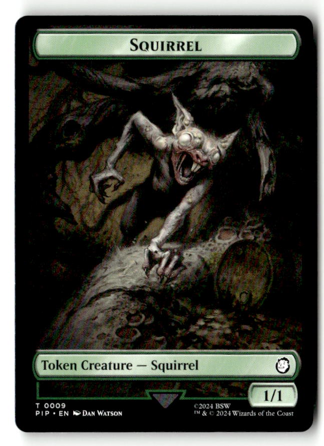 Junk // Squirrel Double-Sided Token (Back)