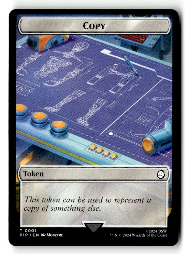 Radiation // Copy Double-Sided Token (Back)