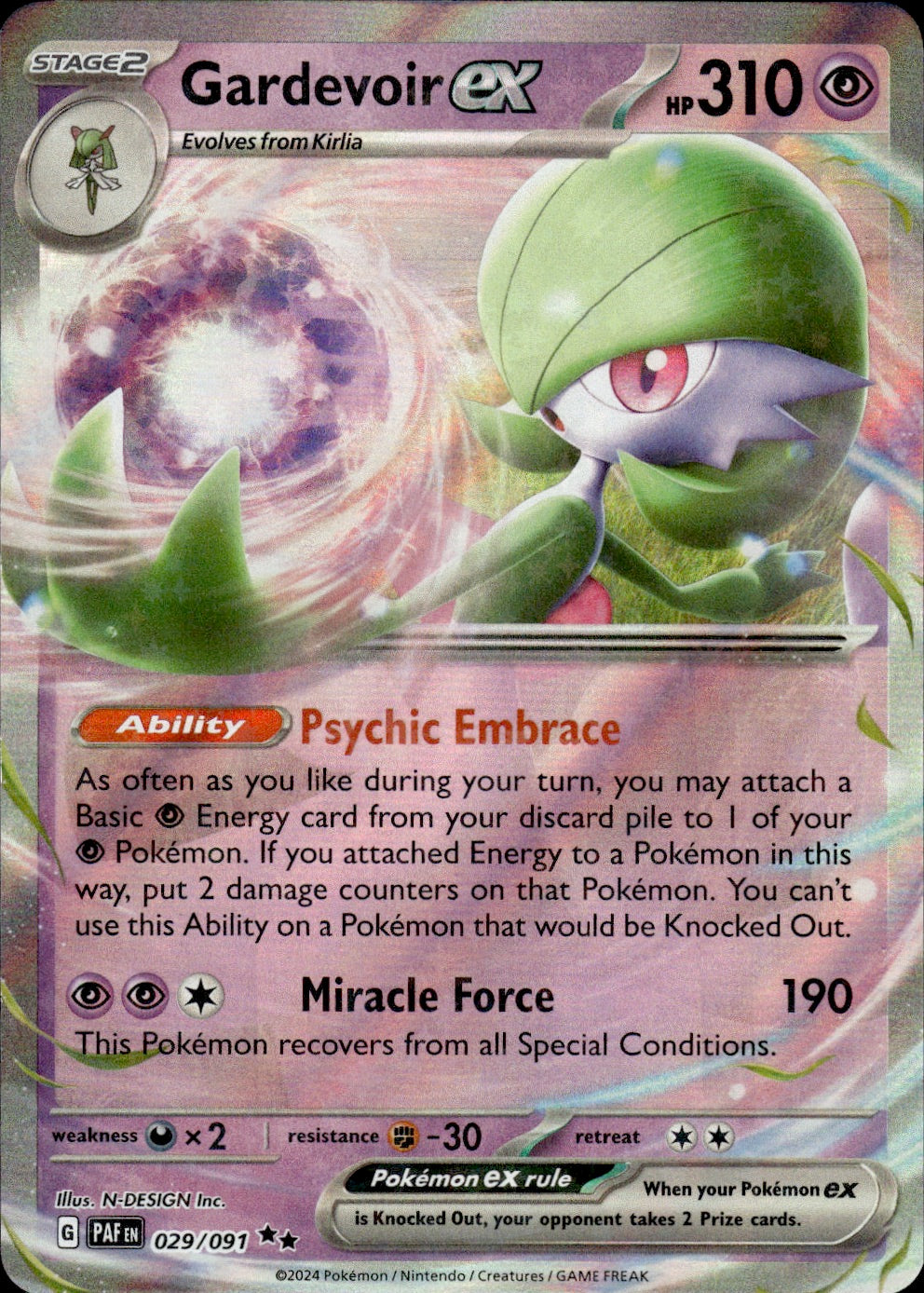 Gardevoir ex - 029/091