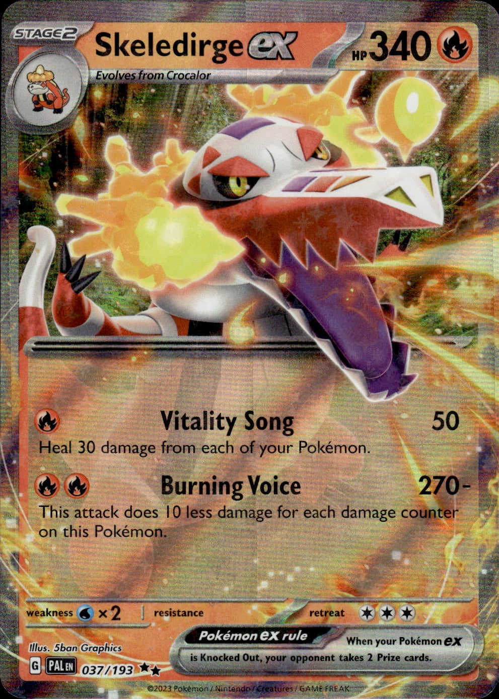 Skeledirge ex - 037/193
