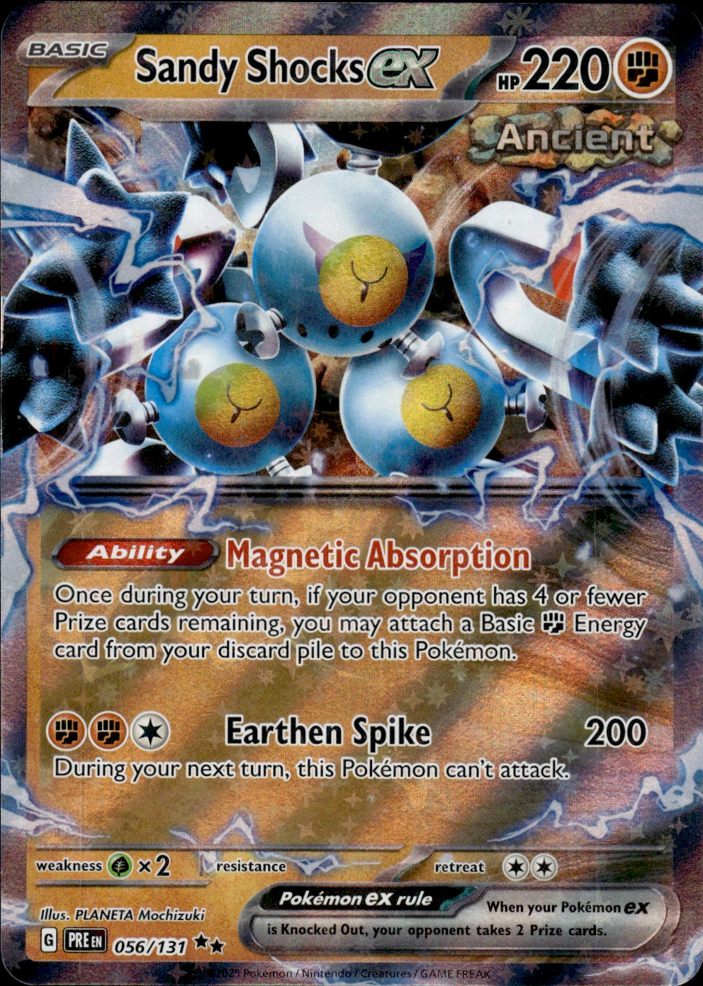 Sandy Shocks ex - 056/131 | Near Mint / English / Holofoil
