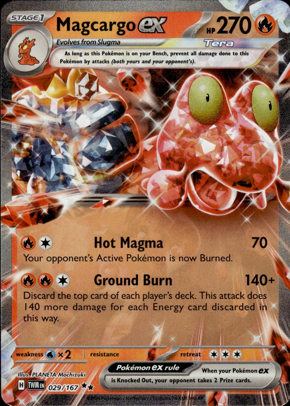 Magcargo ex - 029/167
