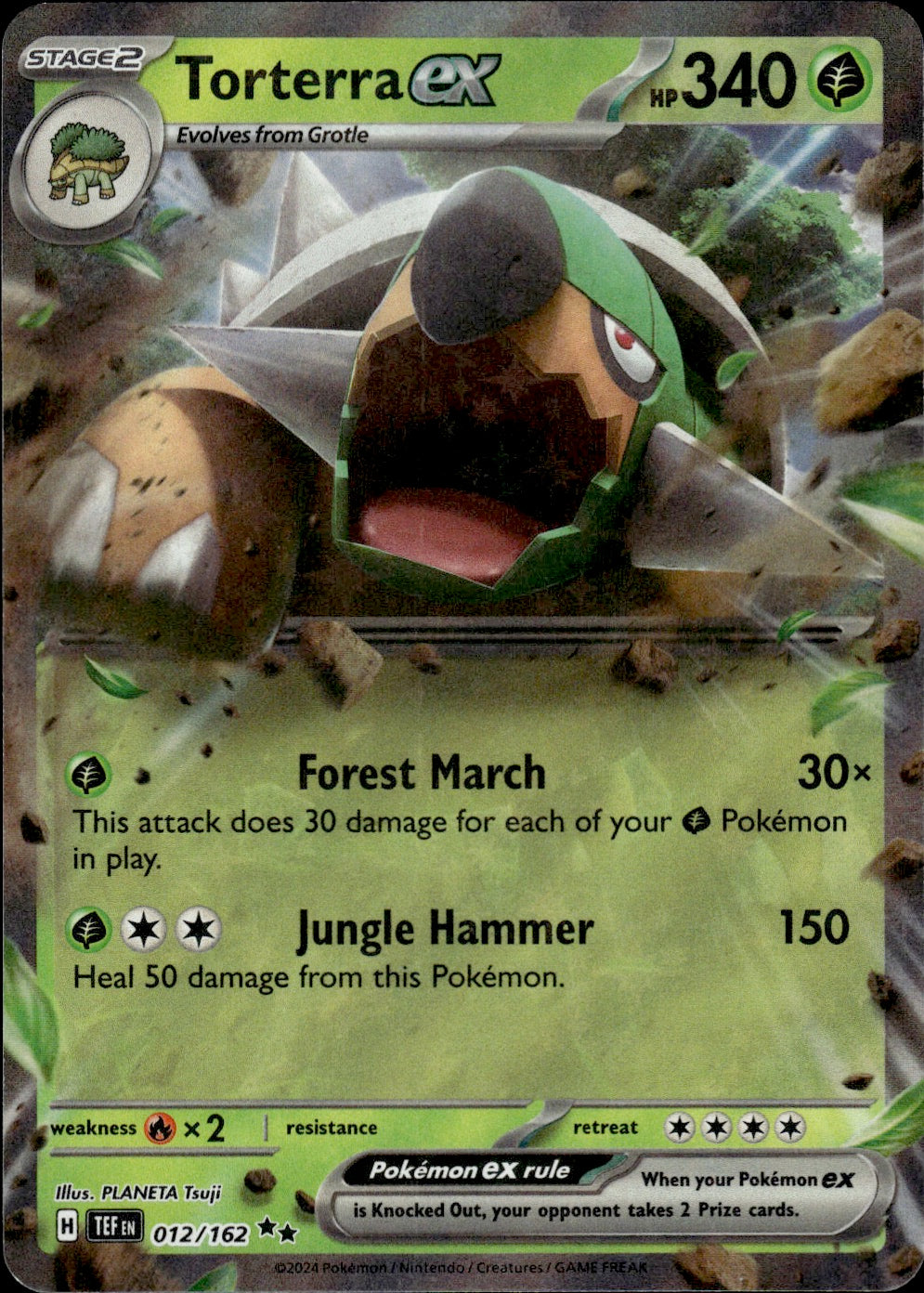 Torterra ex - 012/162