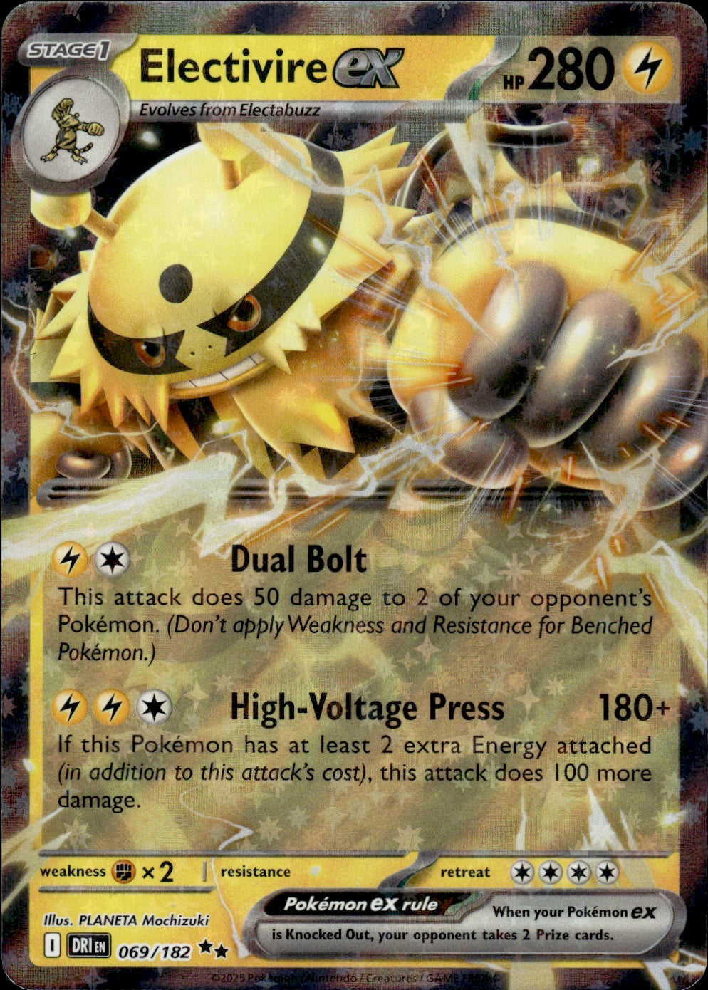Electivire ex - 069/182