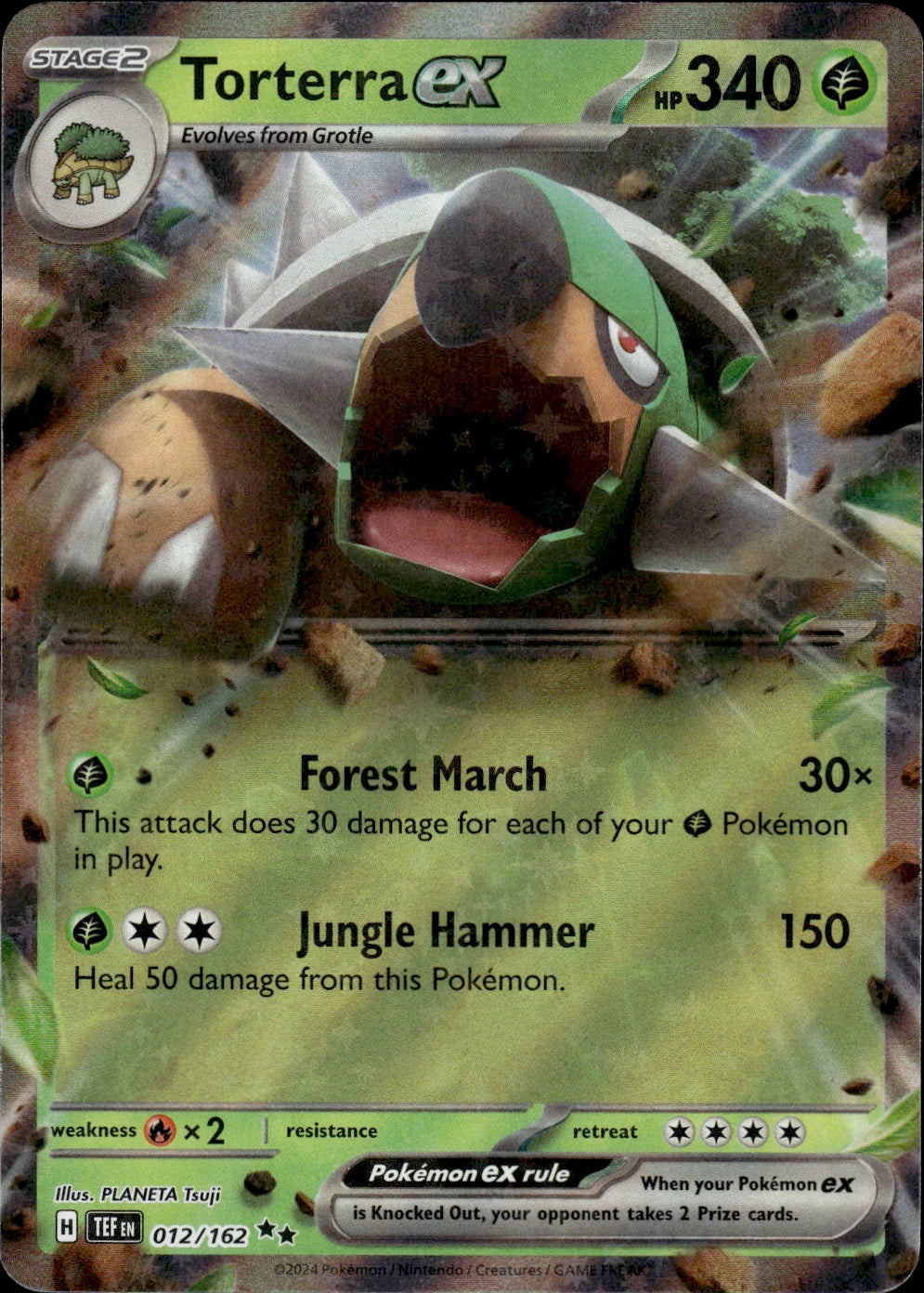 Torterra ex - 012/162