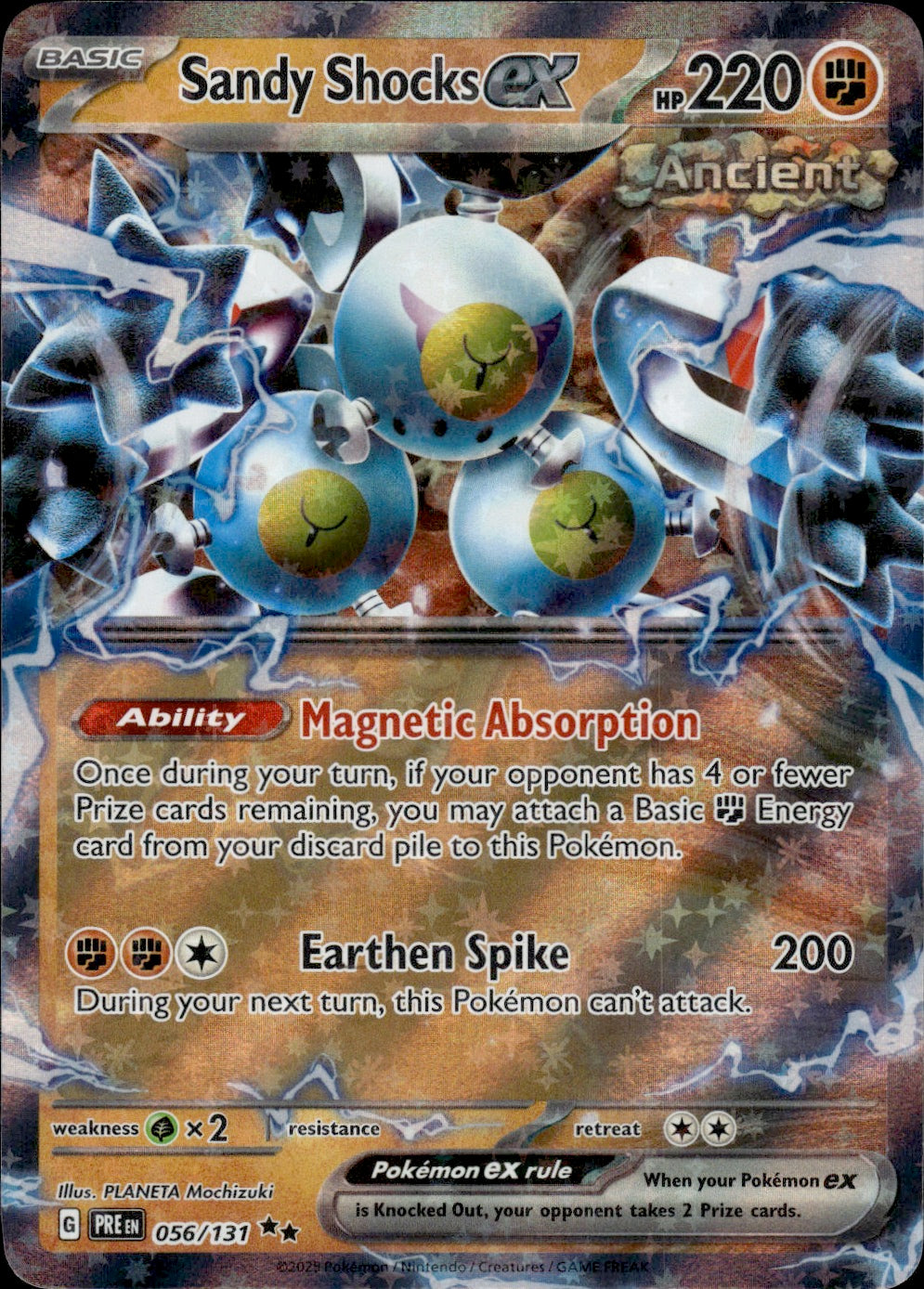 Sandy Shocks ex - 056/131 | Near Mint / English / Holofoil