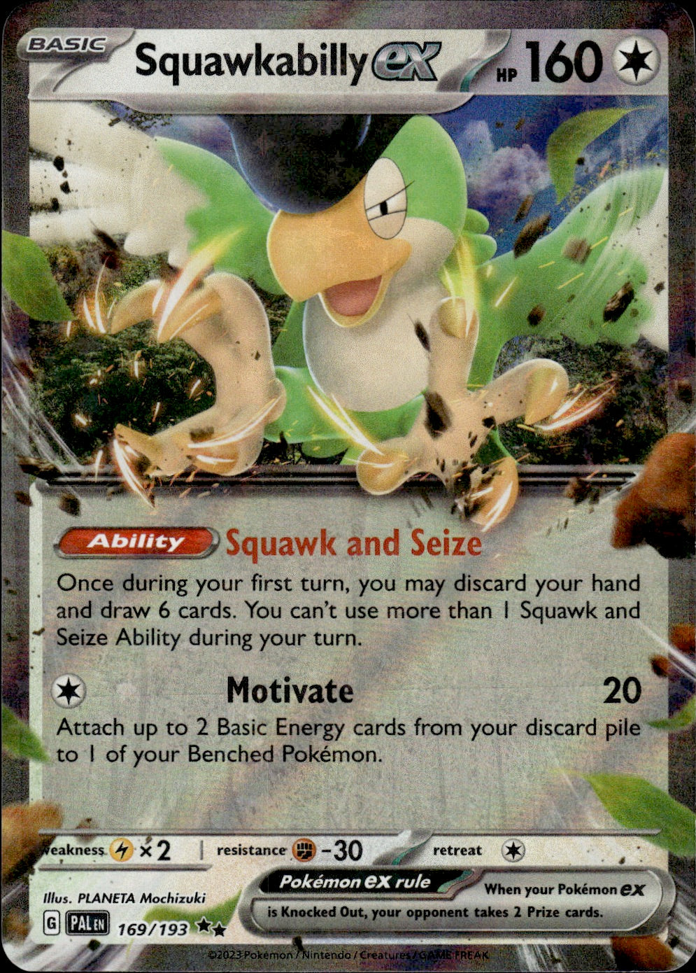 Squawkabilly ex | Near Mint / English / Holofoil
