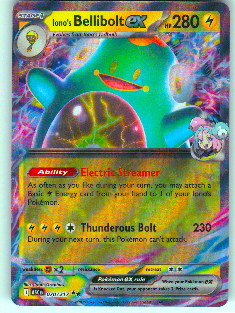 Iono's Bellibolt ex - 070/217