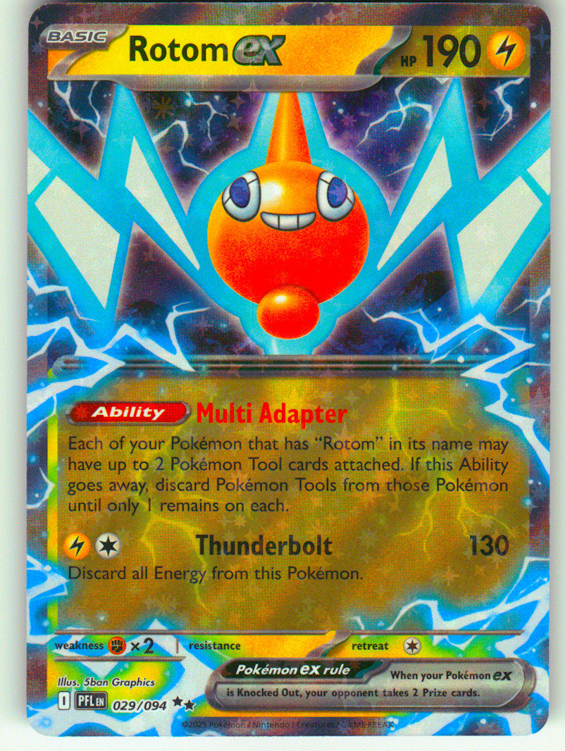 Rotom ex - 029/094 | Near Mint / English / Holofoil