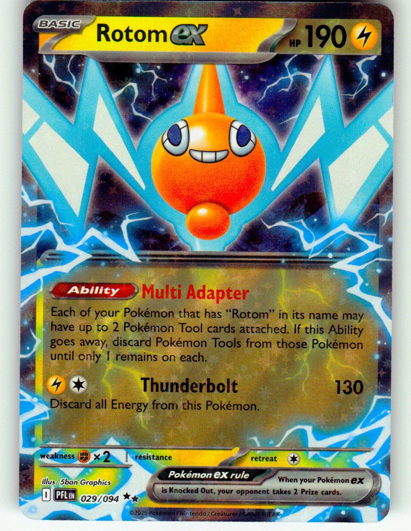 Rotom ex - 029/094 | Near Mint / English / Holofoil