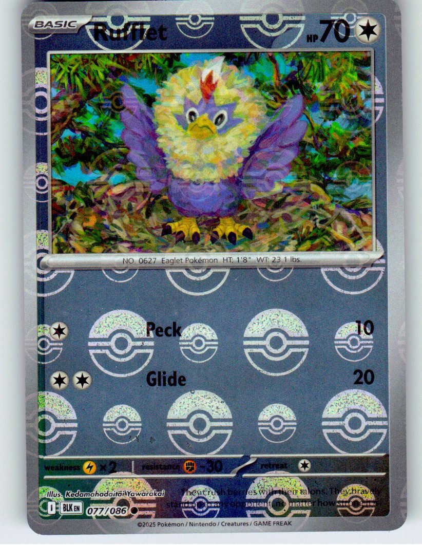 Rufflet (Poke Ball Pattern)