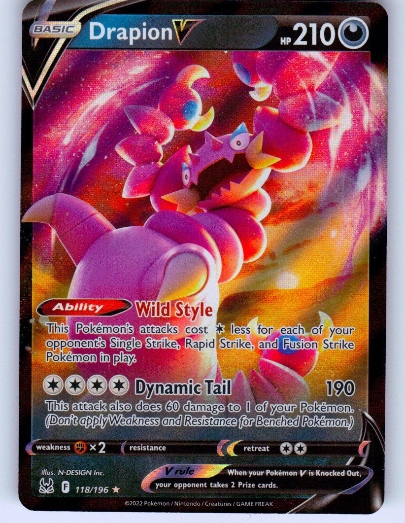 Drapion V | Near Mint / English / Holofoil