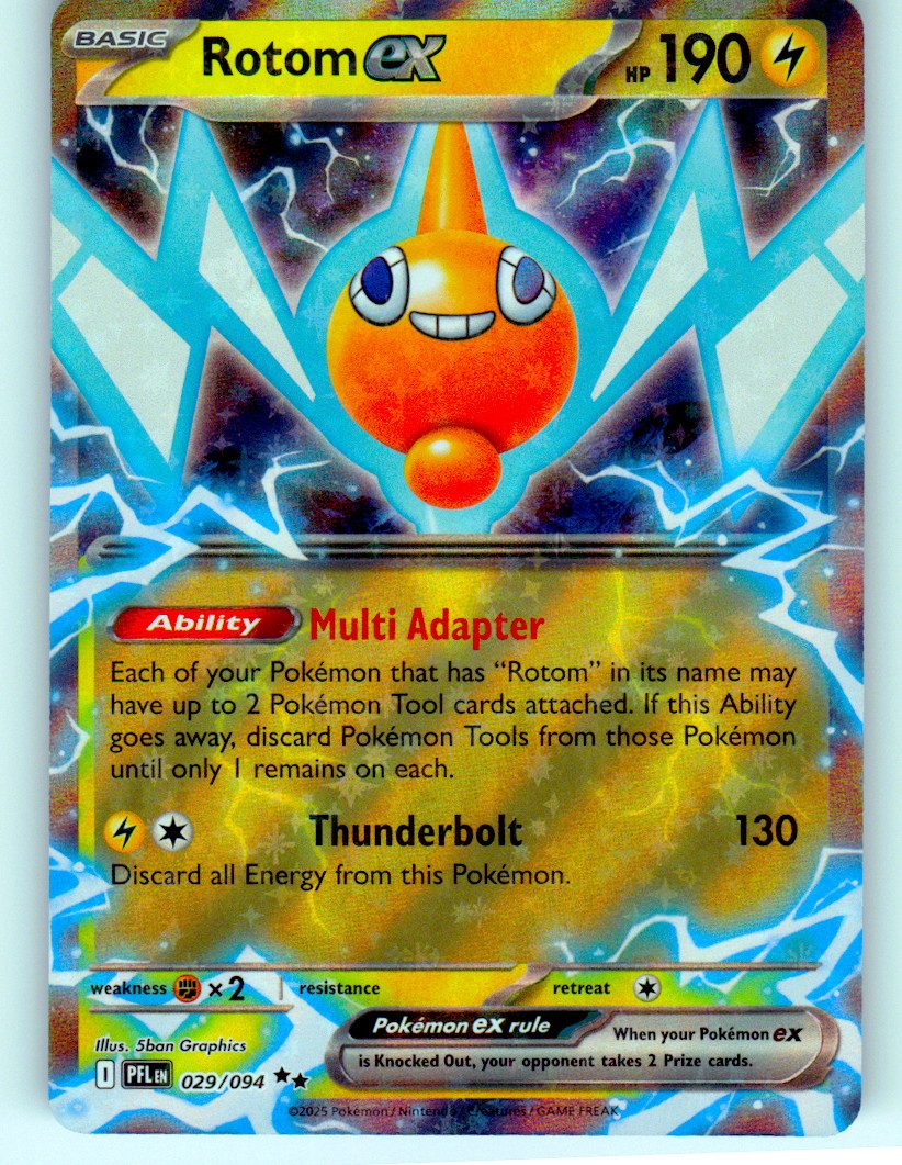 Rotom ex - 029/094 | Near Mint / English / Holofoil