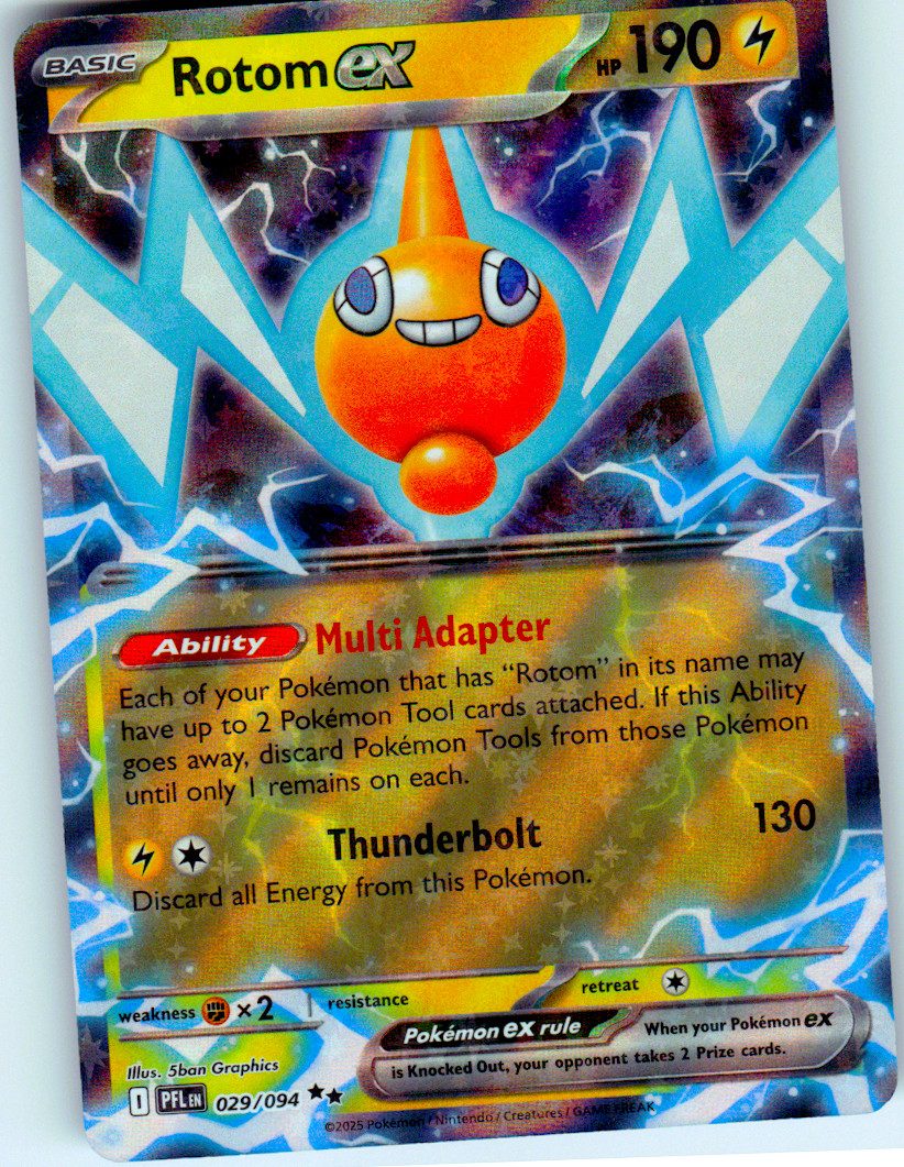 Rotom ex - 029/094 | Near Mint / English / Holofoil