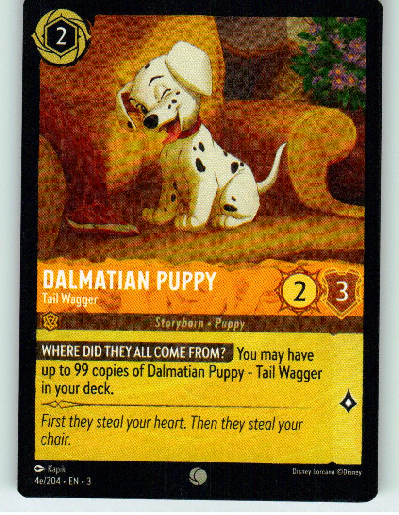 Dalmatian Puppy - Tail Wagger (4e/204)
