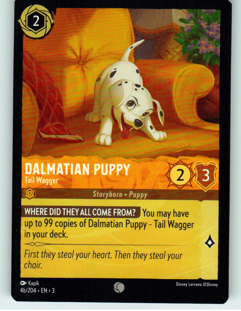 Dalmatian Puppy - Tail Wagger (4b/204)