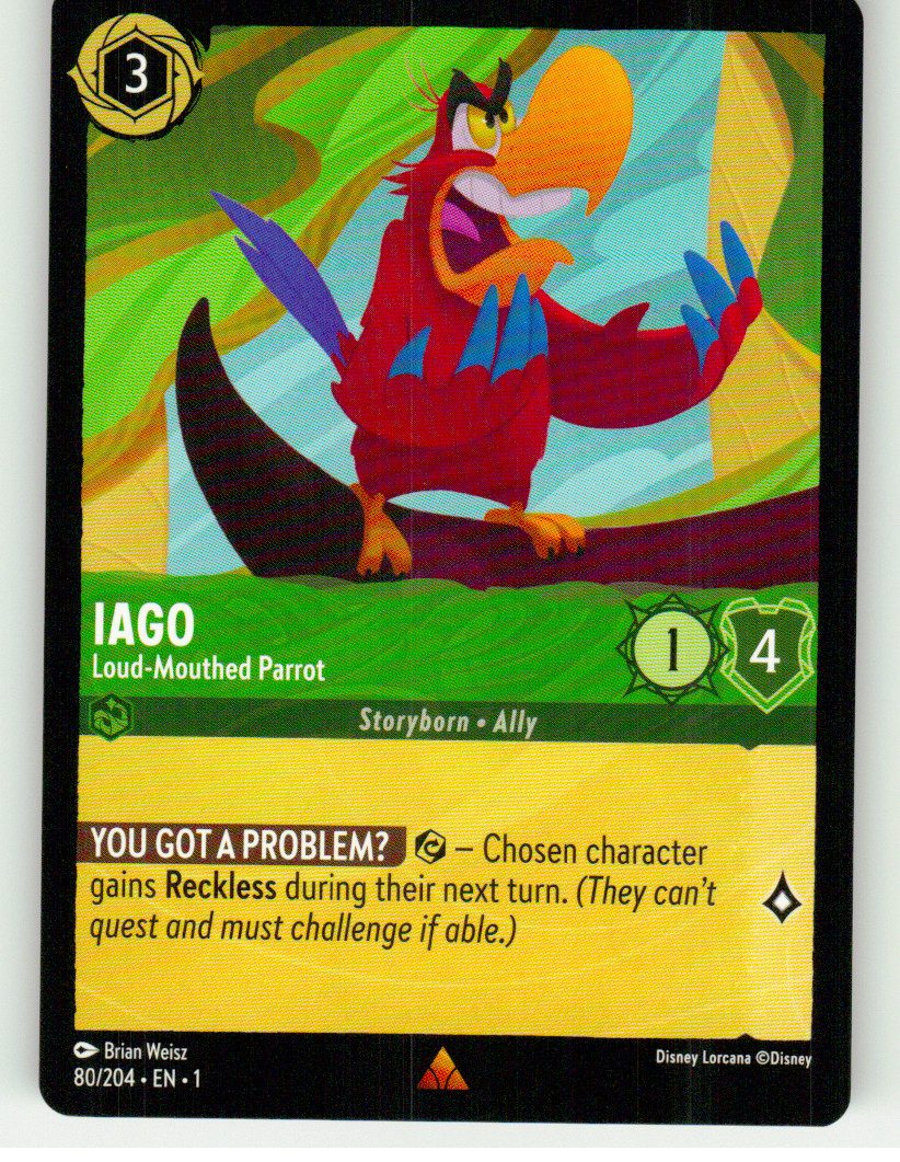 Iago - Loud-Mouthed Parrot | Near Mint / English / Normal