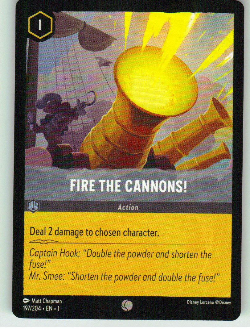 Fire the Cannons! | Near Mint / English / Normal