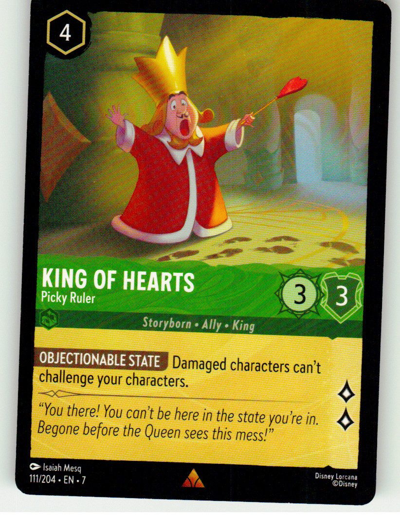 King of Hearts - Picky Ruler | Near Mint / English / Normal
