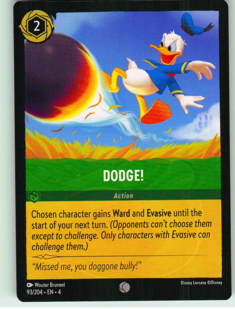 Dodge! | Near Mint / English / Normal