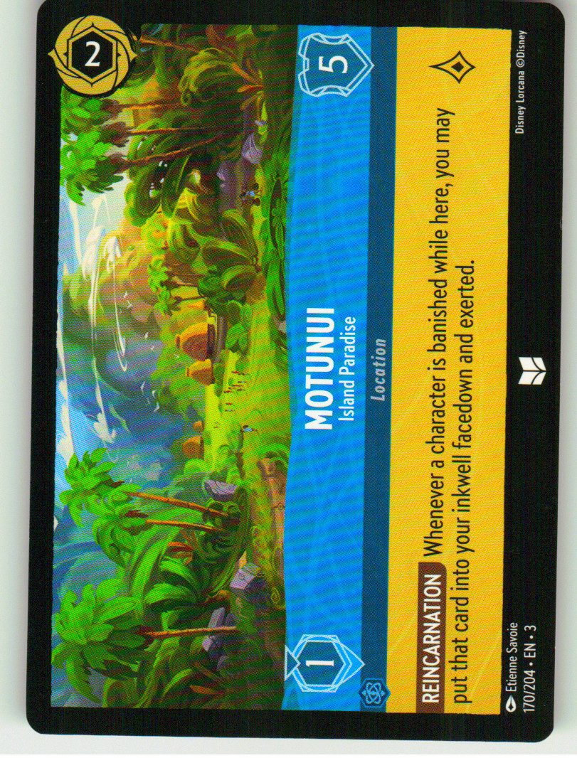 Motunui - Island Paradise | Near Mint / English / Normal