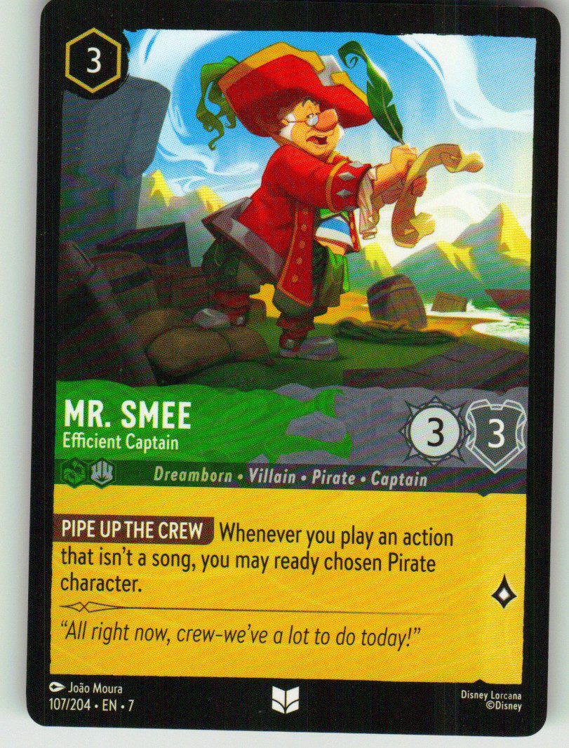 Mr. Smee - Efficient Captain | Near Mint / English / Normal