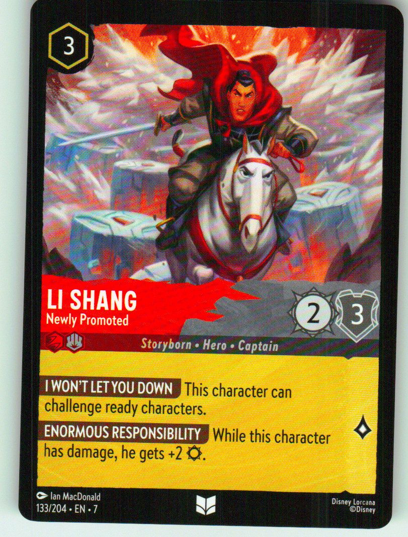 Li Shang - Newly Promoted