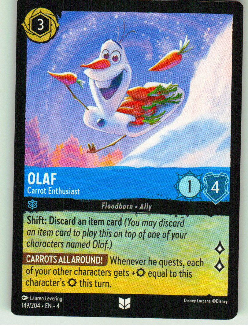 Olaf - Carrot Enthusiast