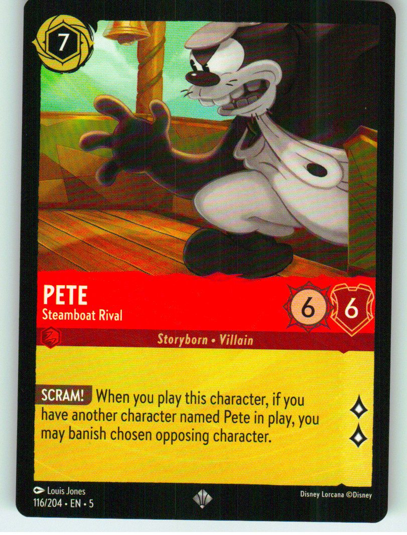 Pete - Steamboat Rival | Near Mint / English / Normal