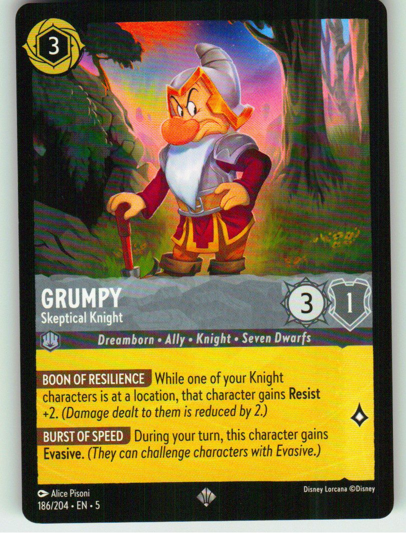 Grumpy - Skeptical Knight