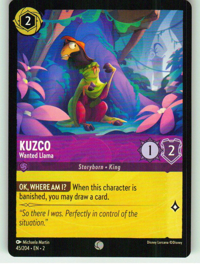 Kuzco - Wanted Llama | Near Mint / English / Normal