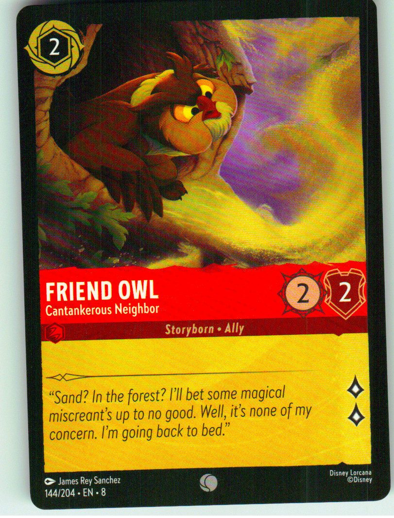Friend Owl - Cantankerous Neighbor