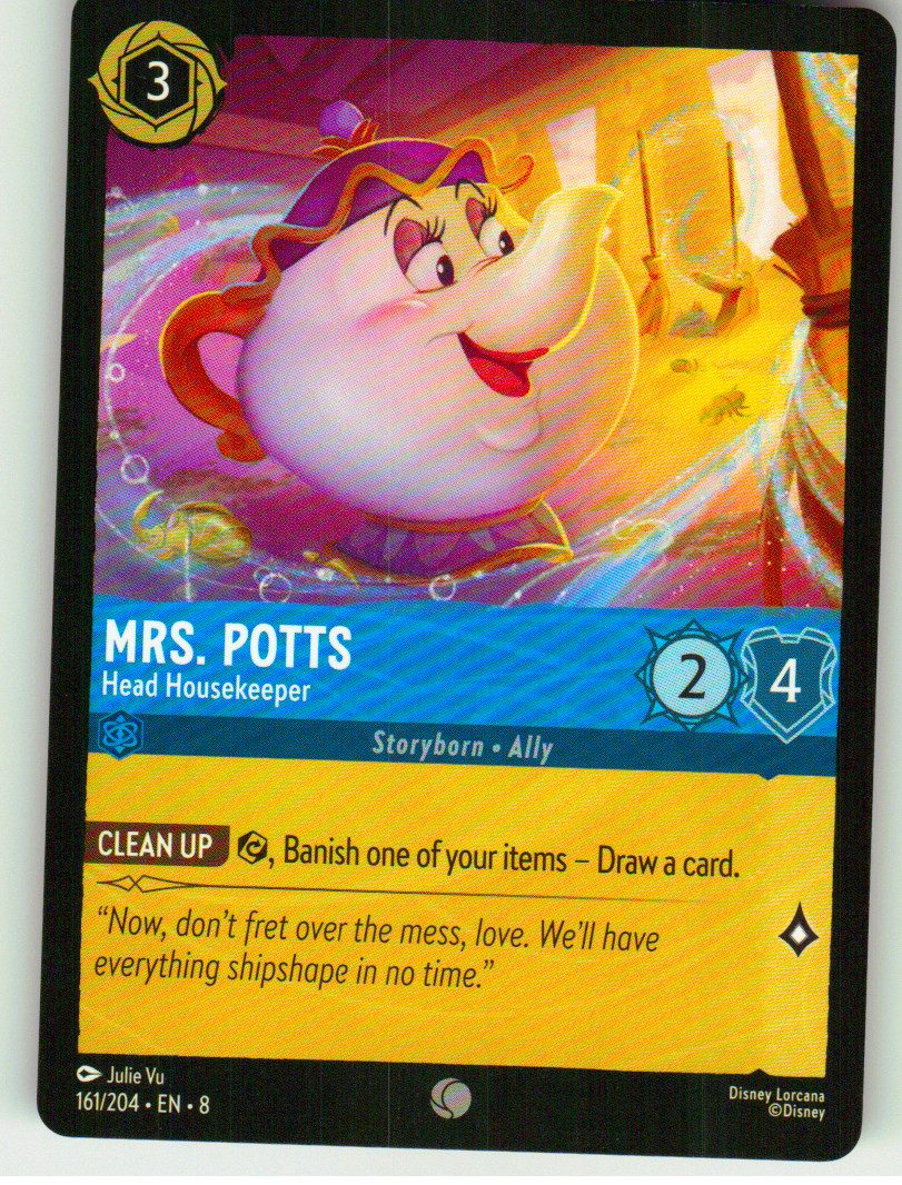 Mrs. Potts - Head Housekeeper | Near Mint / English / Normal