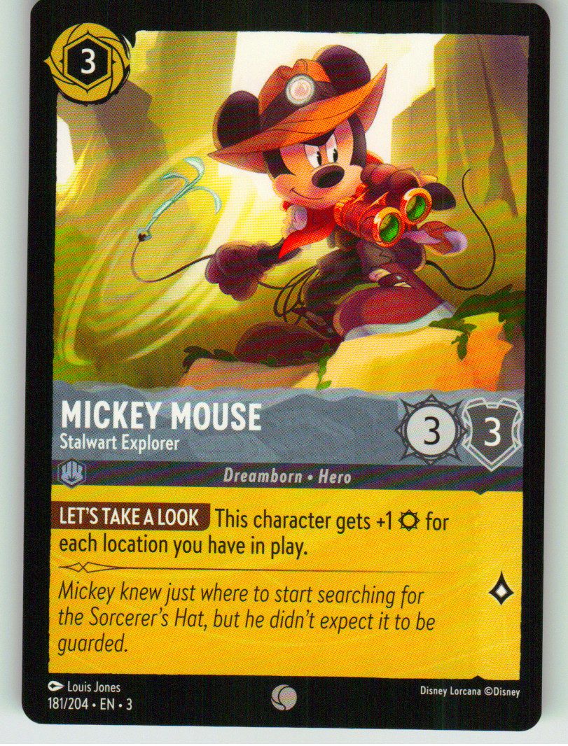 Mickey Mouse - Stalwart Explorer