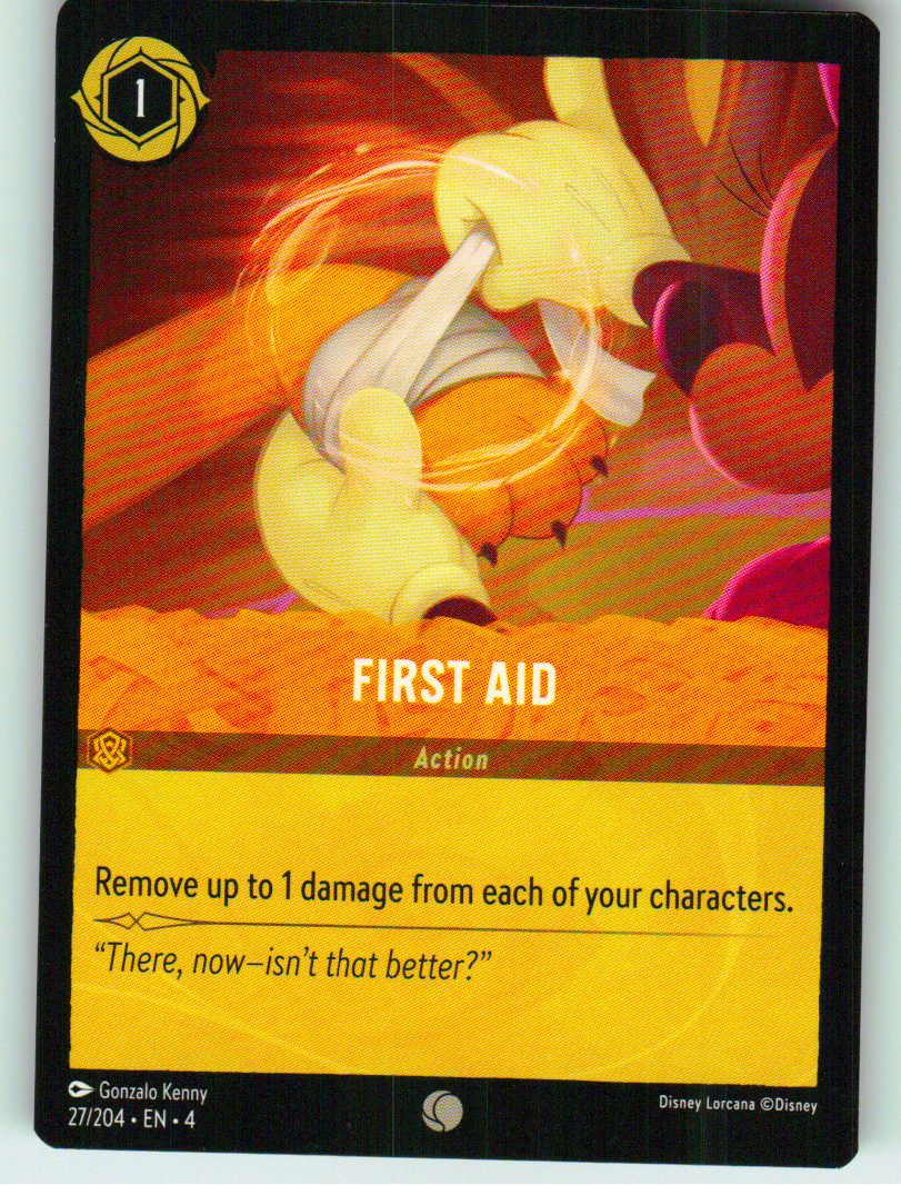 First Aid | Near Mint / English / Normal