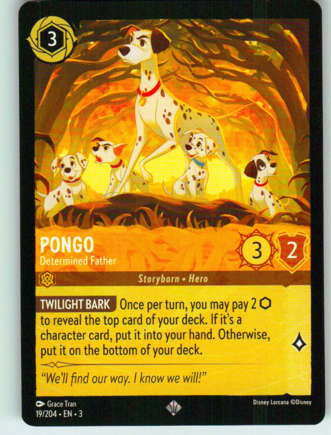 Pongo - Determined Father | Near Mint / English / Normal