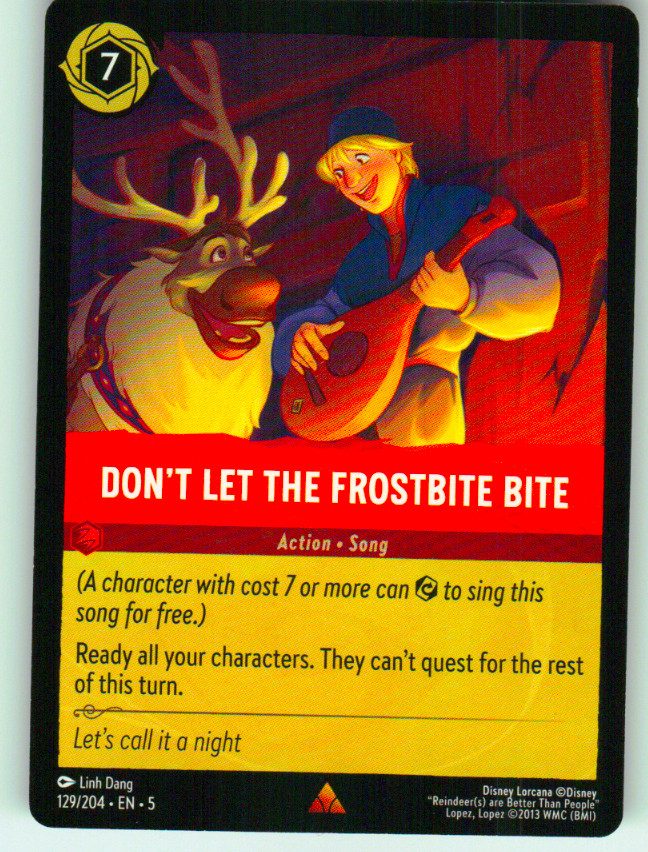 Don't Let the Frostbite Bite