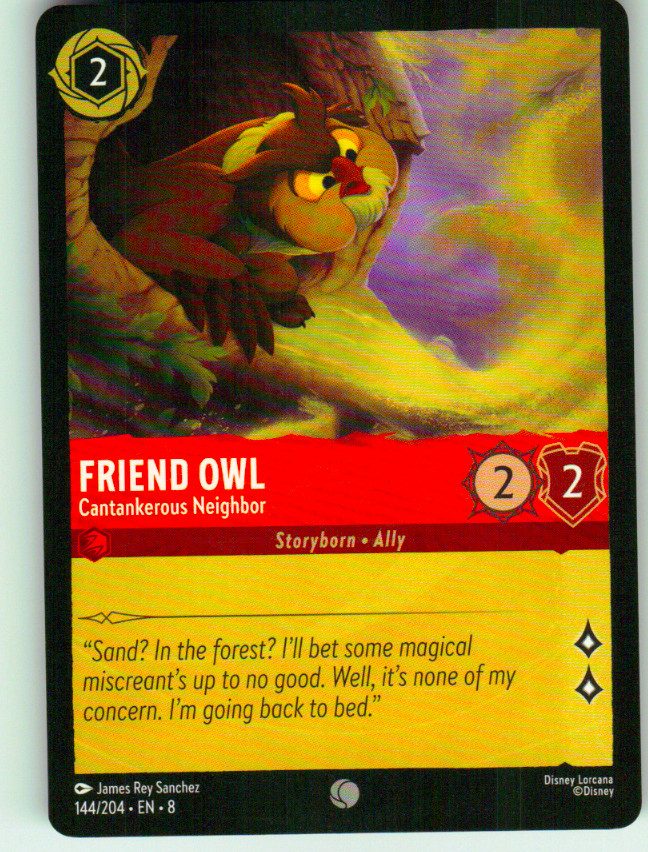 Friend Owl - Cantankerous Neighbor