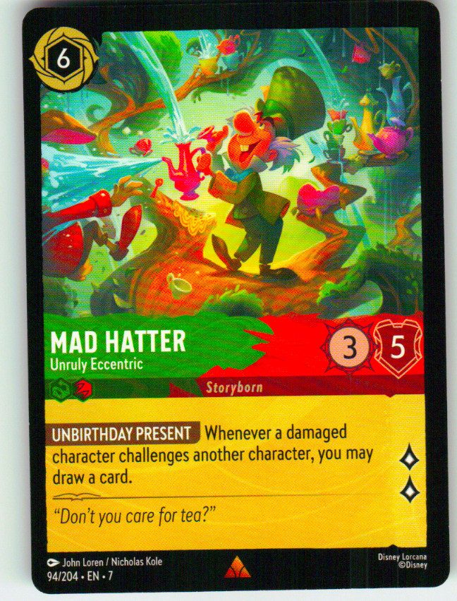 Mad Hatter - Unruly Eccentric | Near Mint / English / Normal