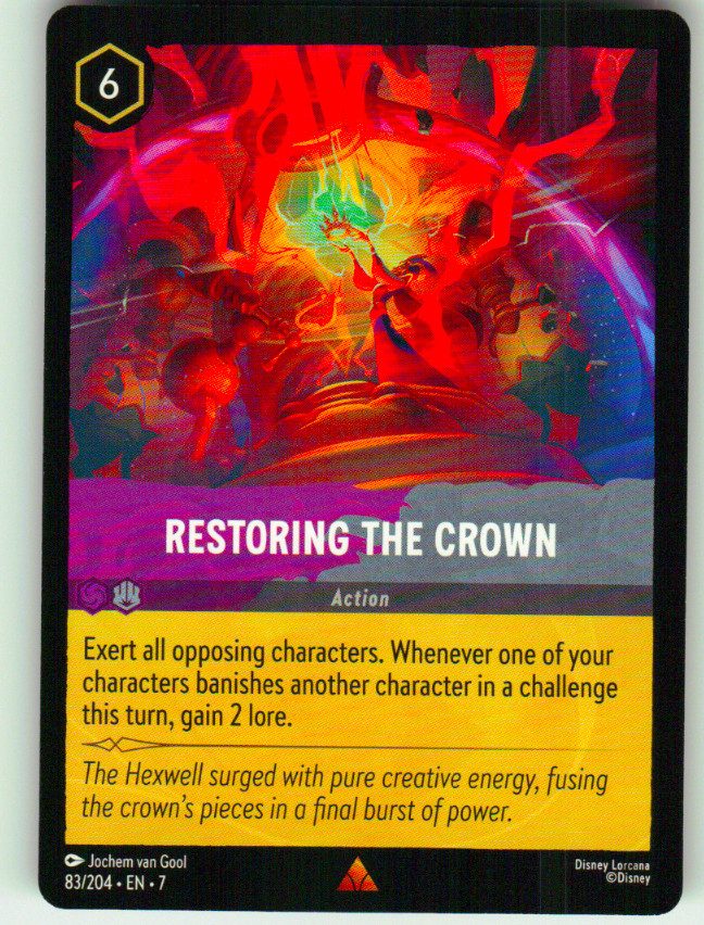 Restoring the Crown