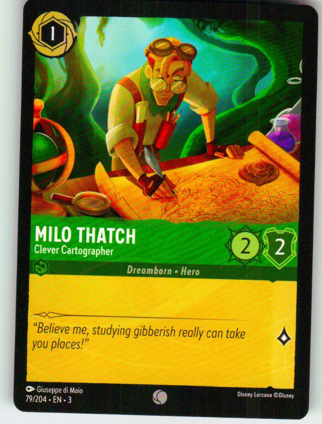 Milo Thatch - Clever Cartographer